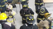 KACC Fire-Rescue-EMR Students engaged in SCBA practice.